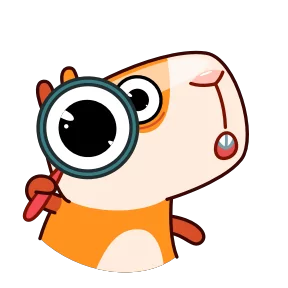 Стикер из набора Мистер Морской свин