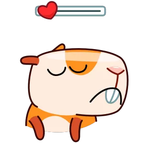 Стикер из набора Мистер Морской свин