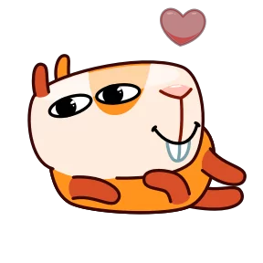 Стикер из набора Мистер Морской свин