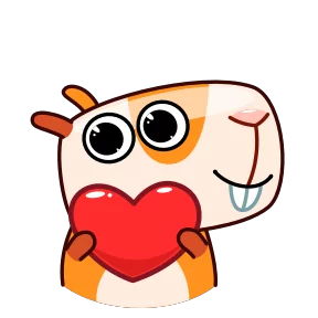 Стикер из набора Мистер Морской свин