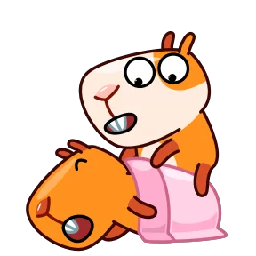 Стикер из набора Мистер Морской свин