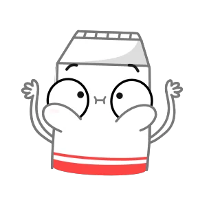 Стикер из набора Молоко