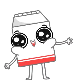 Стикер из набора Молоко