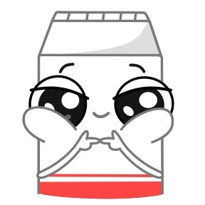 Стикер из набора Молоко