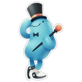 Стикер из набора Монстрик