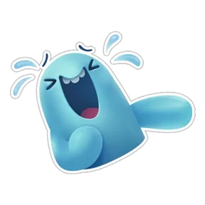 Стикер из набора Монстрик