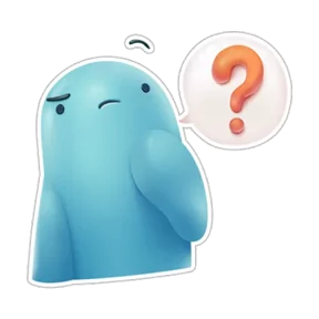 Стикер из набора Монстрик