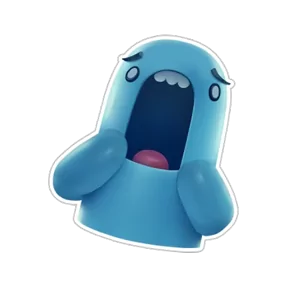 Стикер из набора Монстрик