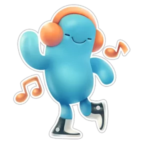 Стикер из набора Монстрик