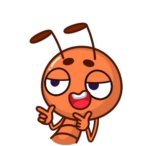 Стикер из набора Муравей