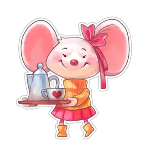 Стикер из набора Мышь