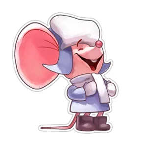 Стикер из набора Мышь