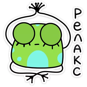 Стикер из набора Насекомые и их знакомые