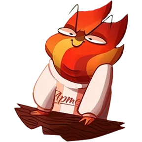 Стикер из набора Огонёк Артека