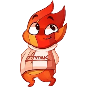 Стикер из набора Огонёк Артека