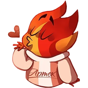 Стикер из набора Огонёк Артека