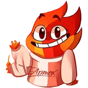 Стикер из набора Огонёк Артека