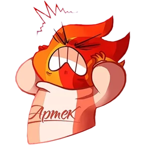 Стикер из набора Огонёк Артека