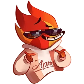 Стикер из набора Огонёк Артека