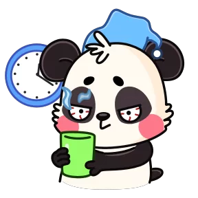 Стикер из набора Панда