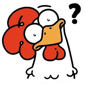 Стикер из набора Петушки