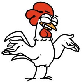 Стикер из набора Петушки