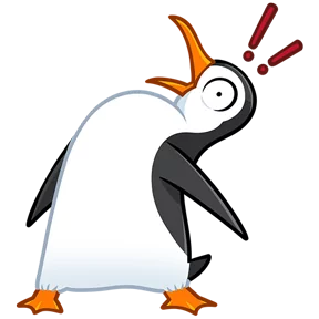 Стикер из набора Пингвин