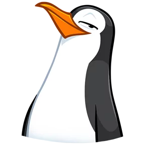 Стикер из набора Пингвин