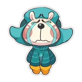 Стикер из набора Полярный мишка