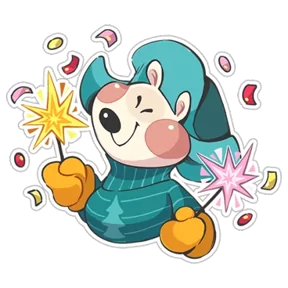 Стикер из набора Полярный мишка