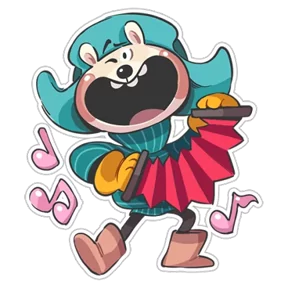 Стикер из набора Полярный мишка