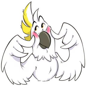 Стикер из набора Попугай