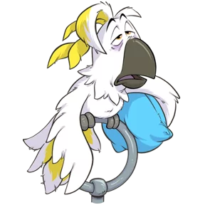 Стикер из набора Попугай