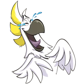 Стикер из набора Попугай