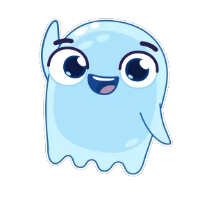 Стикер из набора Привидение