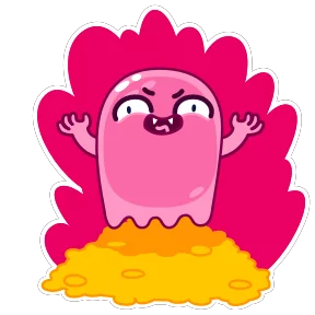 Стикер из набора Привидение