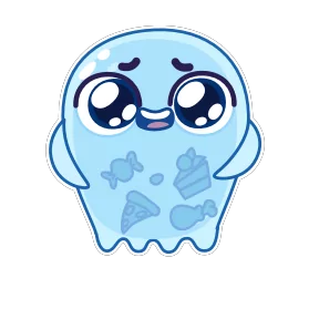 Стикер из набора Привидение