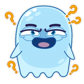 Стикер из набора Привидение