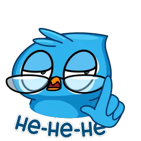 Стикер из набора Птенец