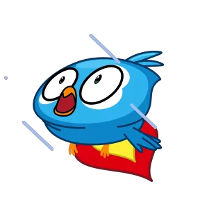 Стикер из набора Птенец