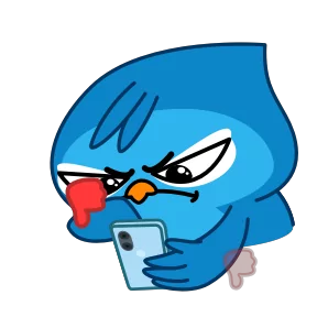 Стикер из набора Птенец