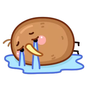 Стикер из набора Птичка киви