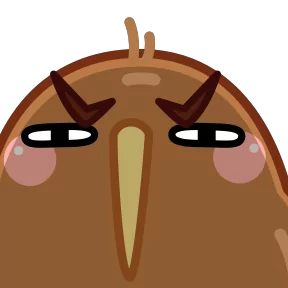 Стикер из набора Птичка киви