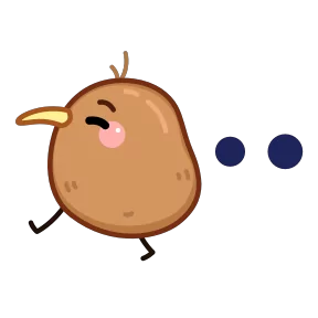 Стикер из набора Птичка киви