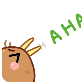 Стикер из набора Птичка киви