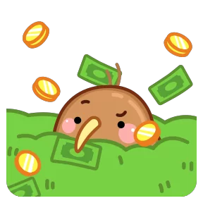 Стикер из набора Птичка киви