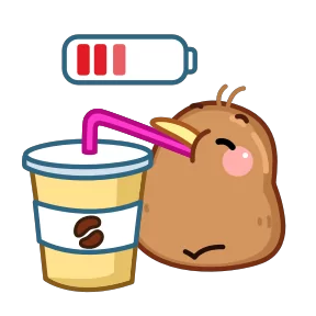 Стикер из набора Птичка киви