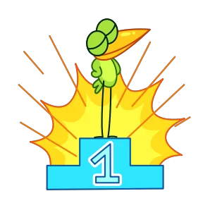 Стикер из набора Птичка