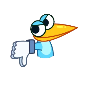 Стикер из набора Птичка