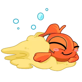 Стикер из набора Пузырик